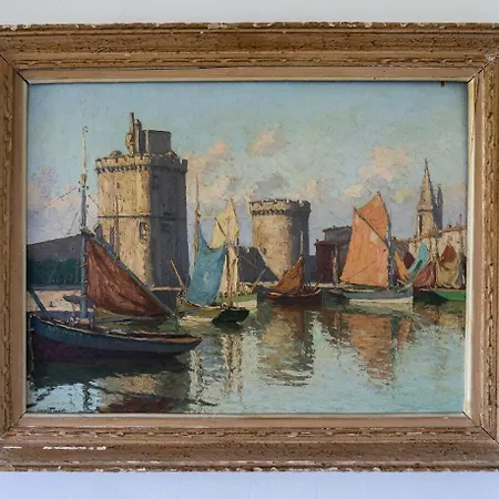 Appart' La Rochelle, Parking & Terrasse, 4 Pers דירה *