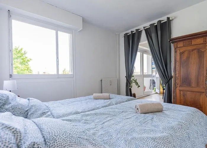 Appart' La Rochelle, Parking & Terrasse, 4 Pers Apartamento *