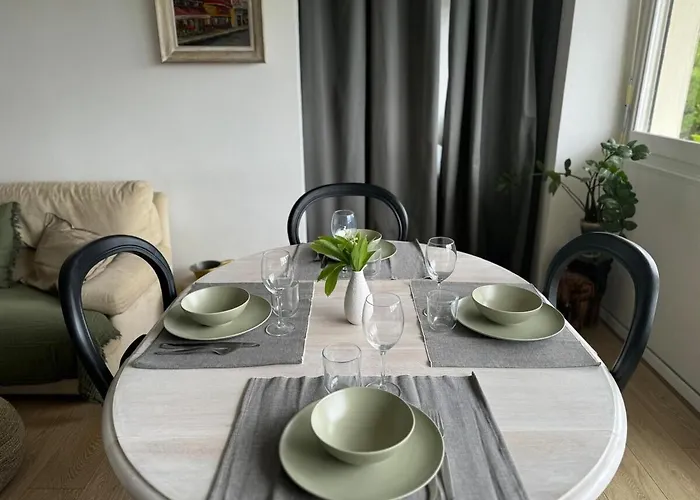 Appart' La Rochelle, Parking & Terrasse, 4 Pers Apartamento *