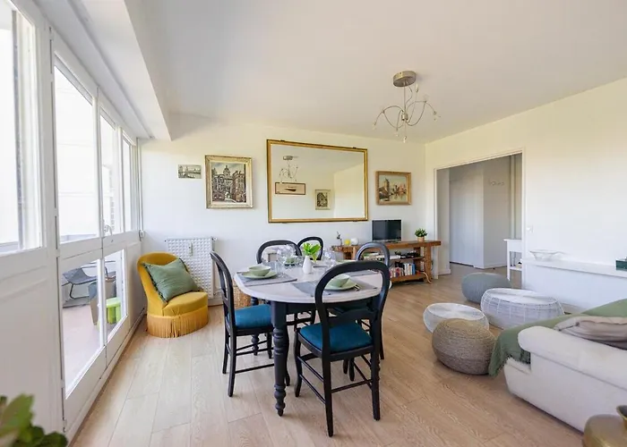 Appart' La Rochelle, Parking & Terrasse, 4 Pers