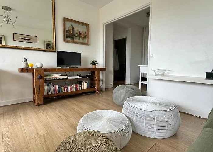 Appart' La Rochelle, Parking & Terrasse, 4 Pers