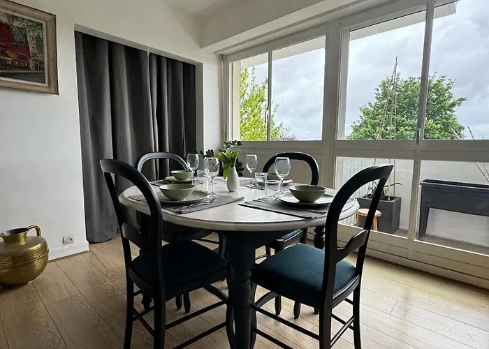 Appart' La Rochelle, Parking & Terrasse, 4 Pers Apartamento